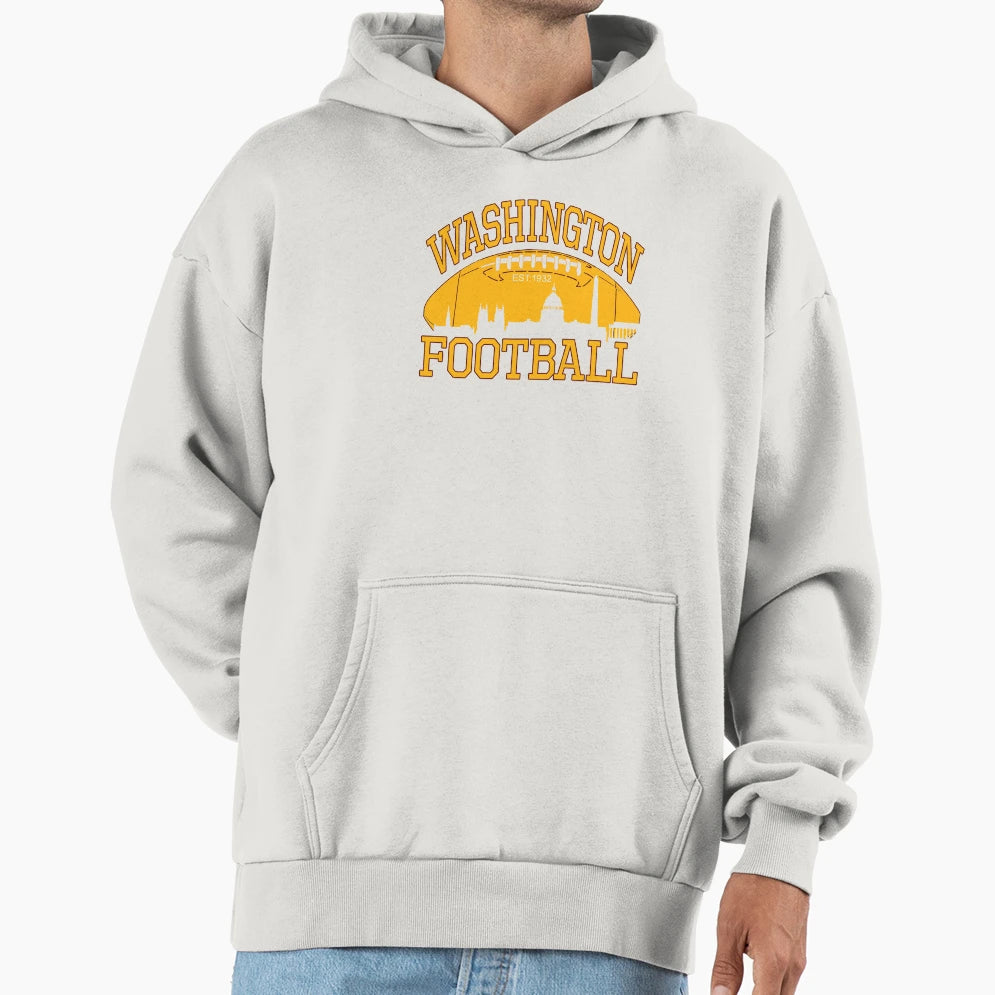Washington Football Team Sport Hoodie - Fun Novelty Design Unisex - T-Shirt, Sweatshirt, Hoodie