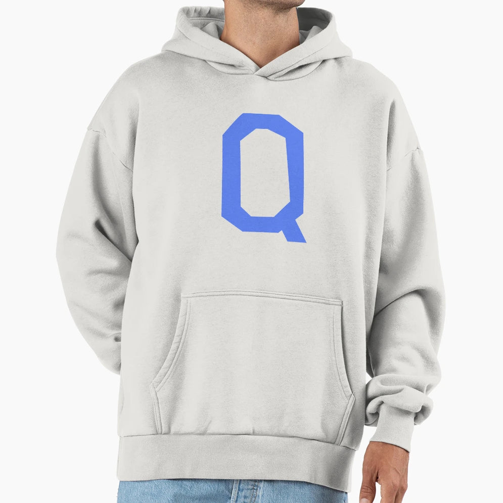 Copy Alphabetical Q Hoodie - Casual Everyday Wear for Adults - T-Shirt, Sweatshirt, Hoodie