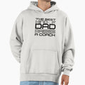 Best Kind Dad Raises Coach Soccer Hoodie - Minimalist Print Men Women - T-Shirt, Sweatshirt, Hoodie