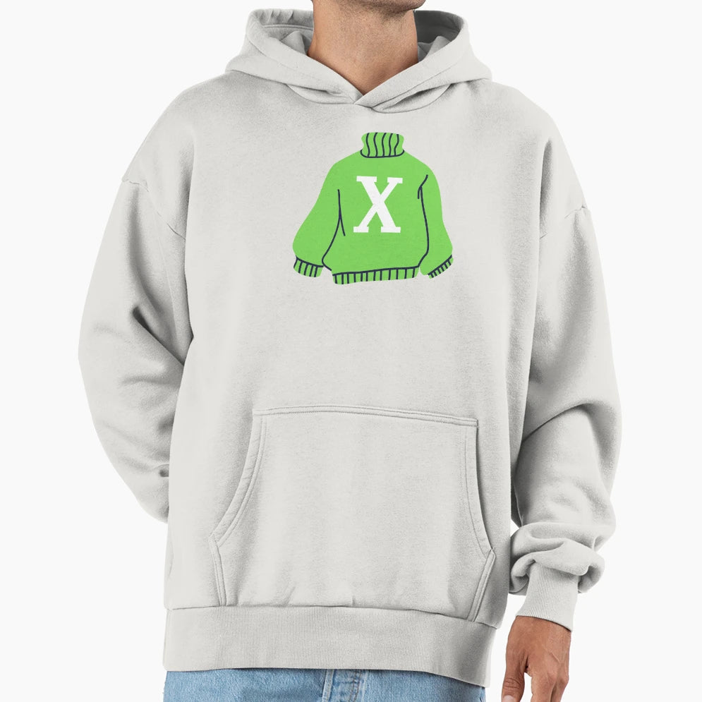 Letter Hoodie - Casual Everyday Wear Men Women - T-Shirt, Sweatshirt, Hoodie