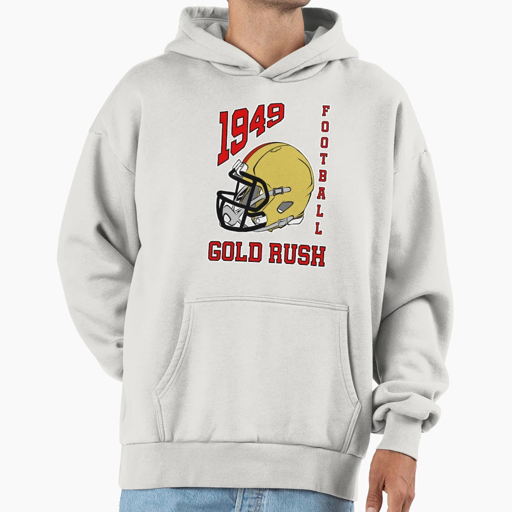 San Francisco Football T-Shirt - Graphic Print Unisex - T-Shirt, Sweatshirt, Hoodie