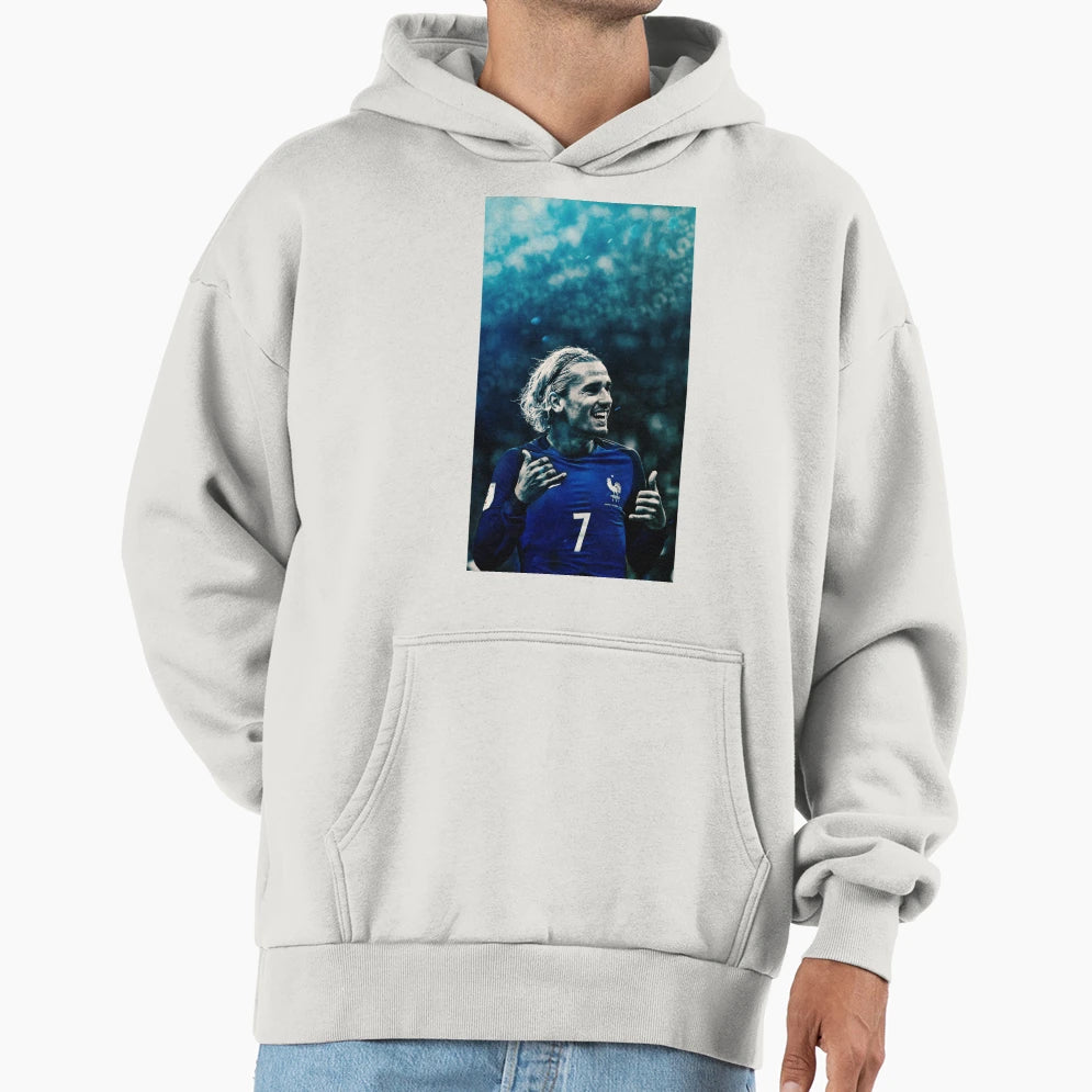 Antoine Griezmann Hoodie - Custom Art Print for Adults - T-Shirt, Sweatshirt, Hoodie
