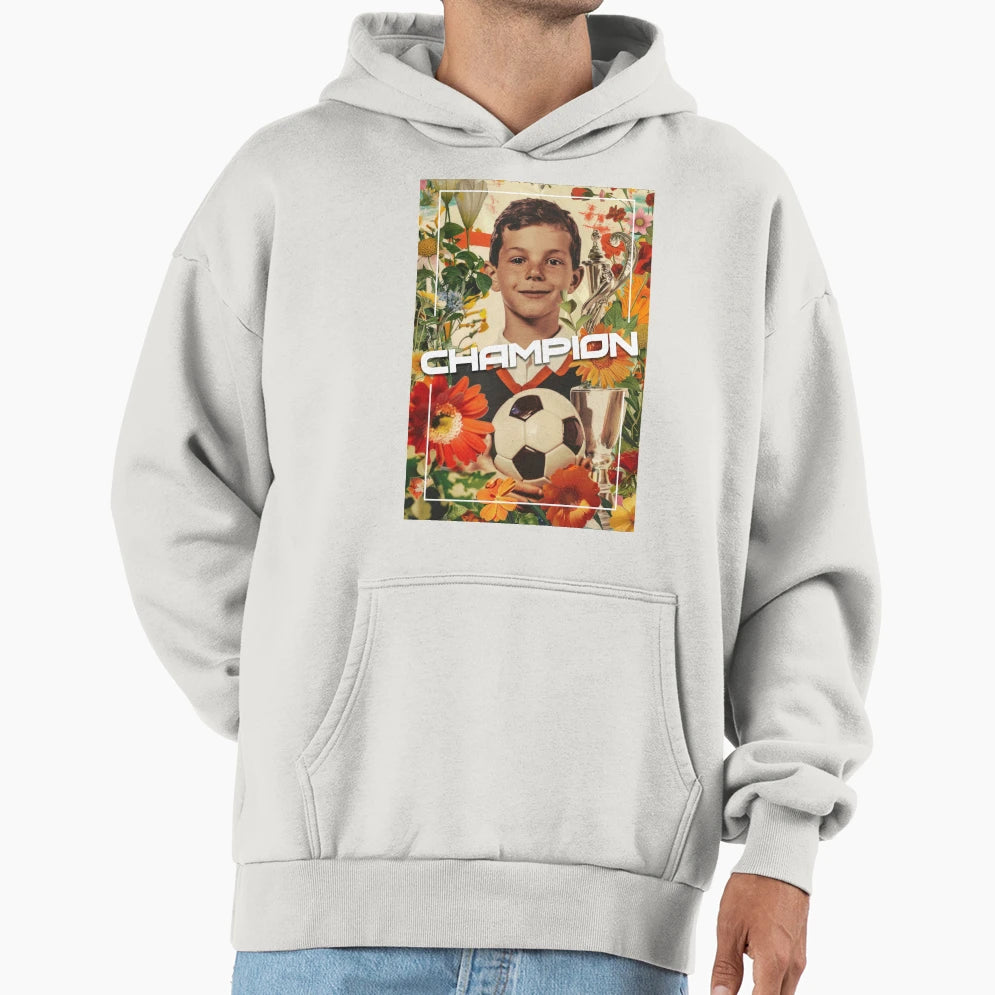 I Am Football Champion Hoodie - Custom Art Print Men Women - T-Shirt, Sweatshirt, Hoodie