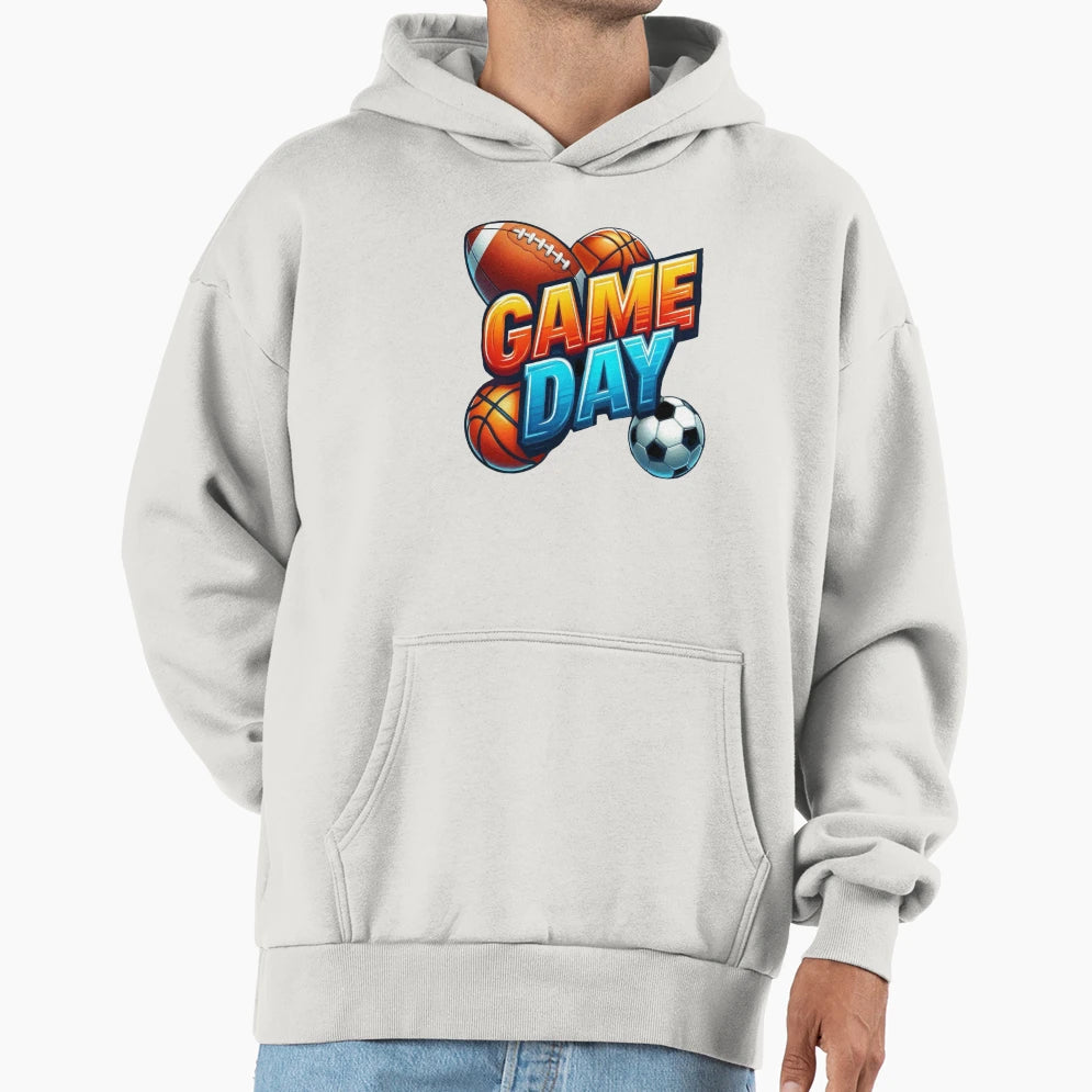 Game Day Hoodie - Graphic Print Unisex - T-Shirt, Sweatshirt, Hoodie