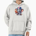 Football Elephant Hoodie - Trendy Graphic Men Women - T-Shirt, Sweatshirt, Hoodie