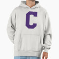 Alphabet Purple C Sports Letter C Hoodie - Fun Novelty Design Unisex - T-Shirt, Sweatshirt, Hoodie