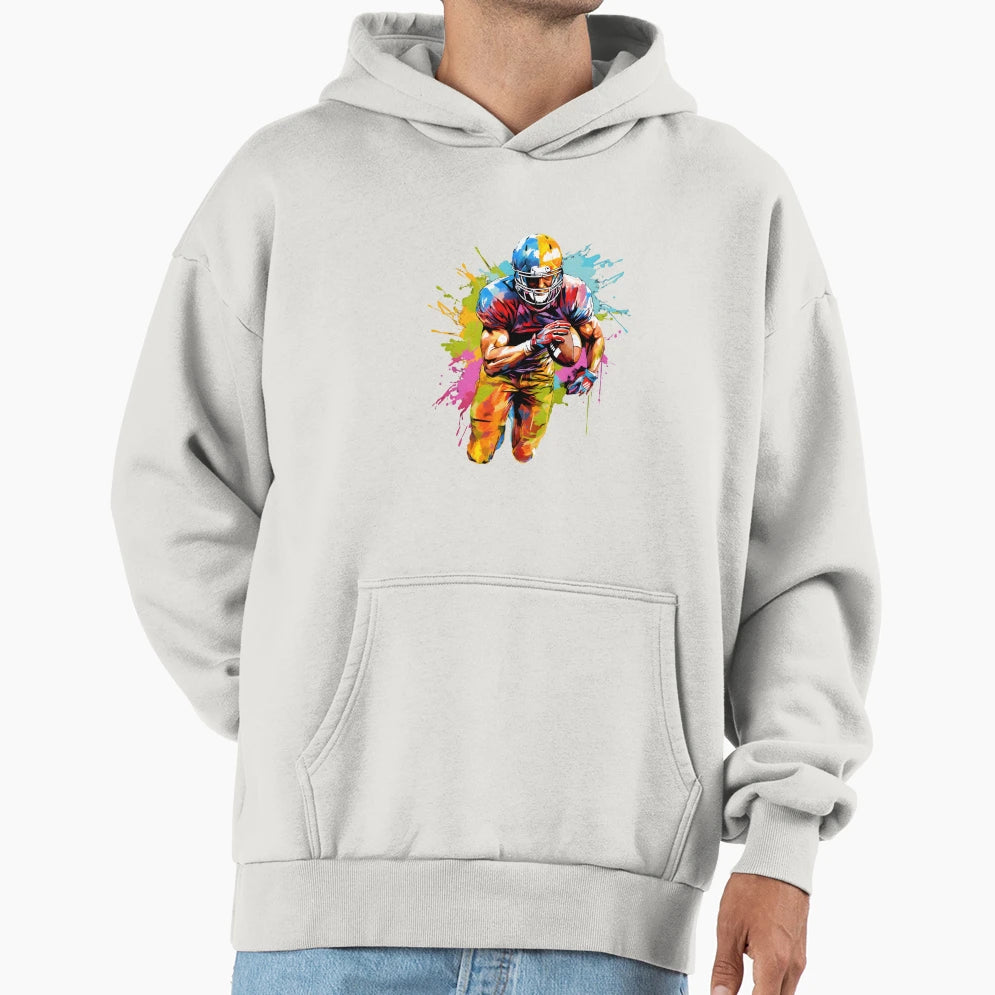 Football Touchdown Hoodie - Fun Novelty Design Men Women - T-Shirt, Sweatshirt, Hoodie