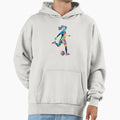 Playing Soccer Football Player Watercolor Hoodie - Unique Graphic Unisex - T-Shirt, Sweatshirt, Hoodie