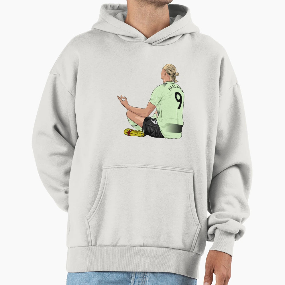 Haaland Celebration Hoodie - Fun Novelty Design Men Women - T-Shirt, Sweatshirt, Hoodie