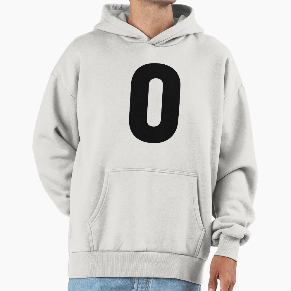 Number 0 Hoodie - Graphic Print Men Women - T-Shirt, Sweatshirt, Hoodie