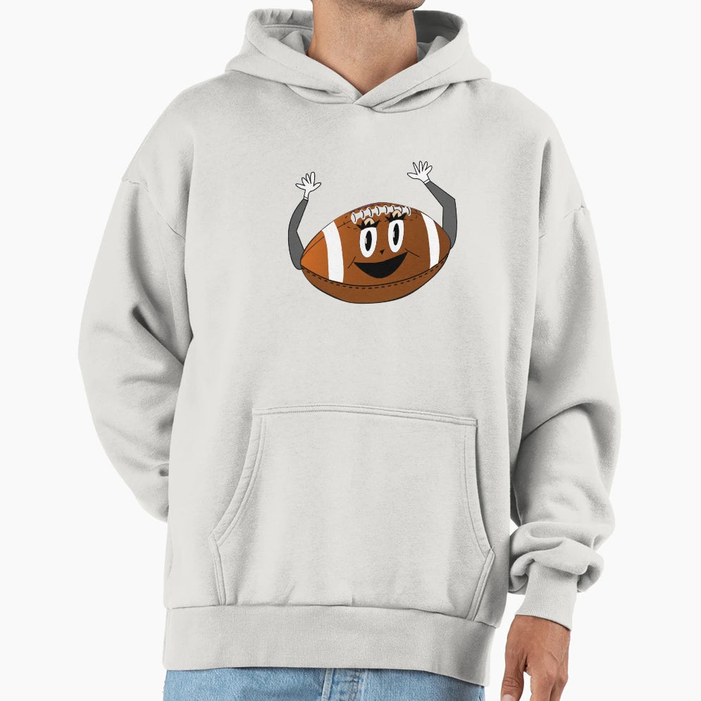 Freddie Football Hoodie - Unique Graphic for Adults - T-Shirt, Sweatshirt, Hoodie