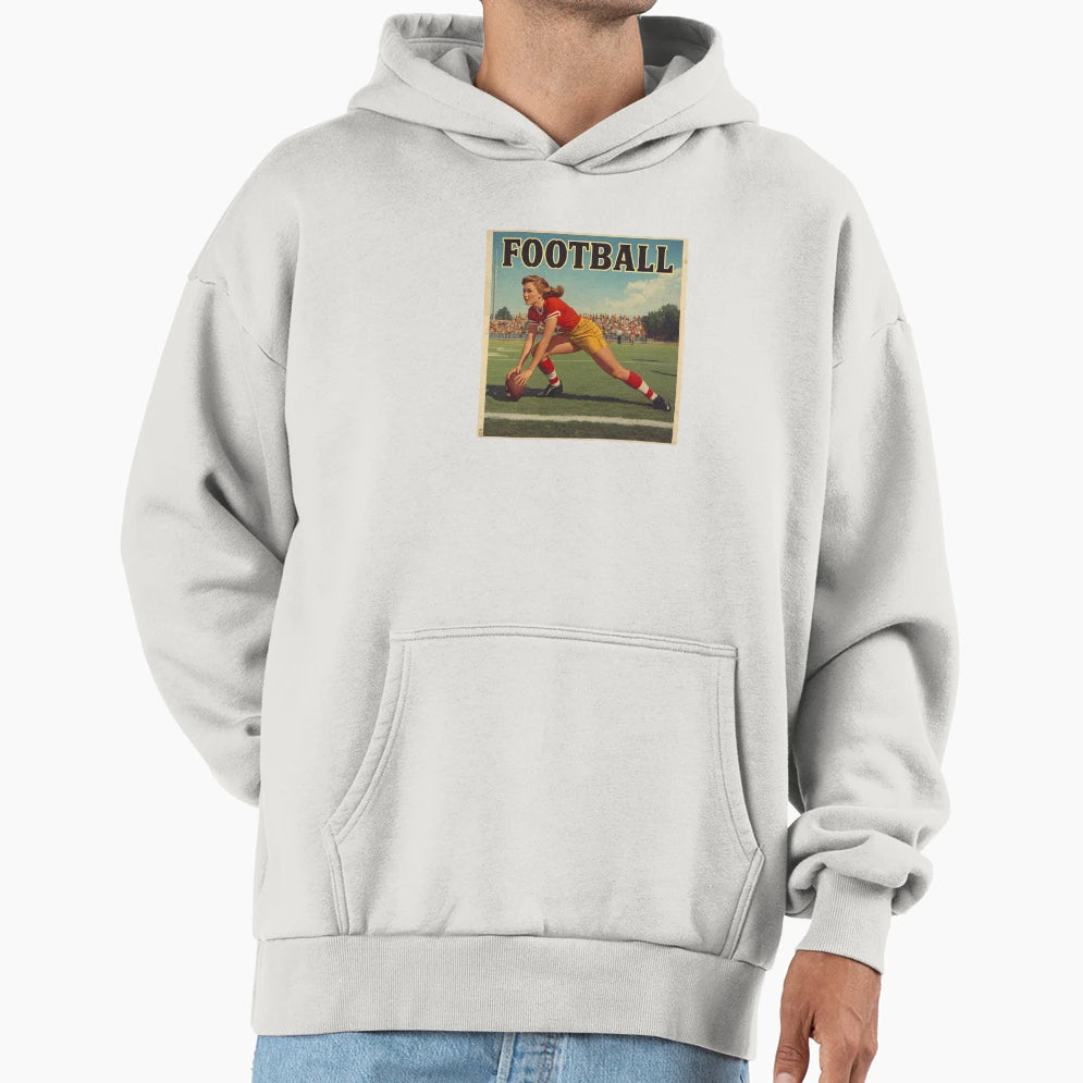 Womens American Football Hoodie - Minimalist Print Unisex - T-Shirt, Sweatshirt, Hoodie