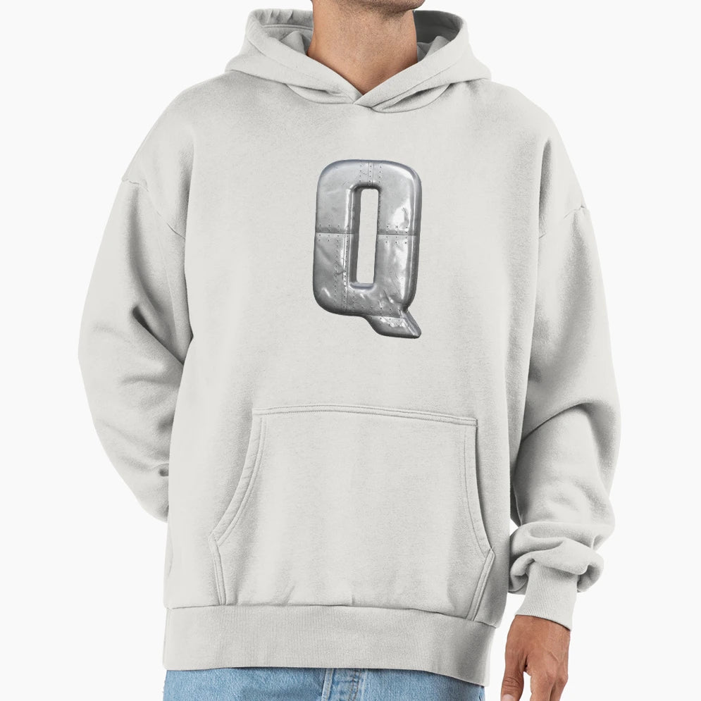 Aviation Alphabet Letter Q Hoodie - Trendy Graphic Unisex - T-Shirt, Sweatshirt, Hoodie