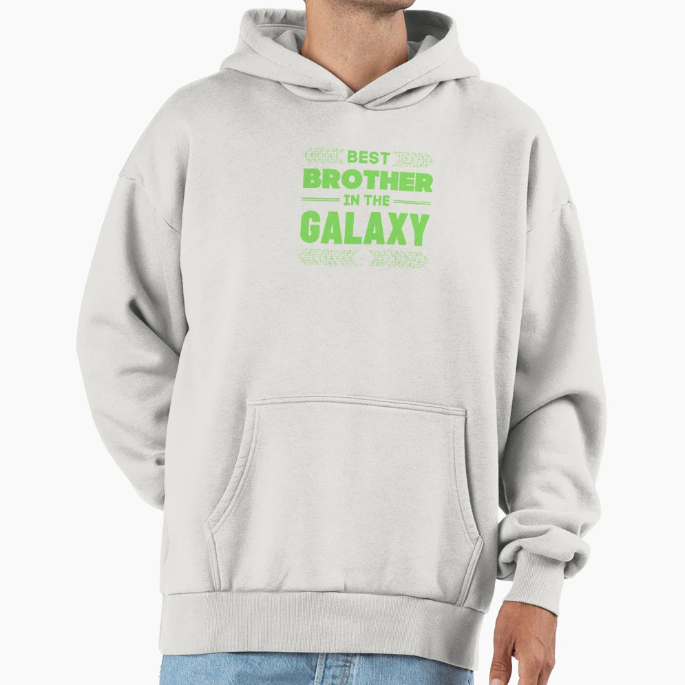 Best Brother Galaxy Hoodie - Casual Everyday Wear for Adults - T-Shirt, Sweatshirt, Hoodie