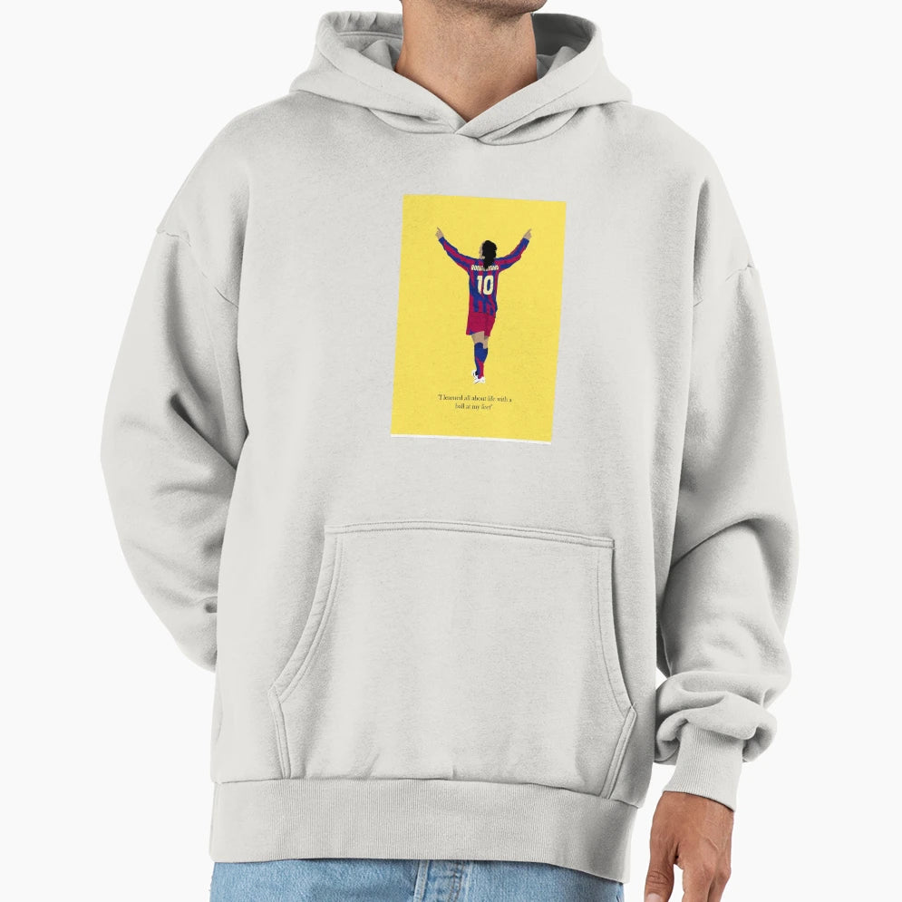 Brazilian Football Player From Barcelona Hoodie - Custom Art Print Unisex - T-Shirt, Sweatshirt, Hoodie