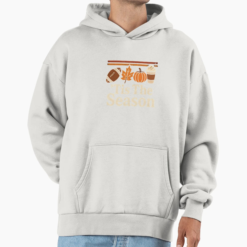 Tis Season Hoodie - Graphic Print Men Women - T-Shirt, Sweatshirt, Hoodie