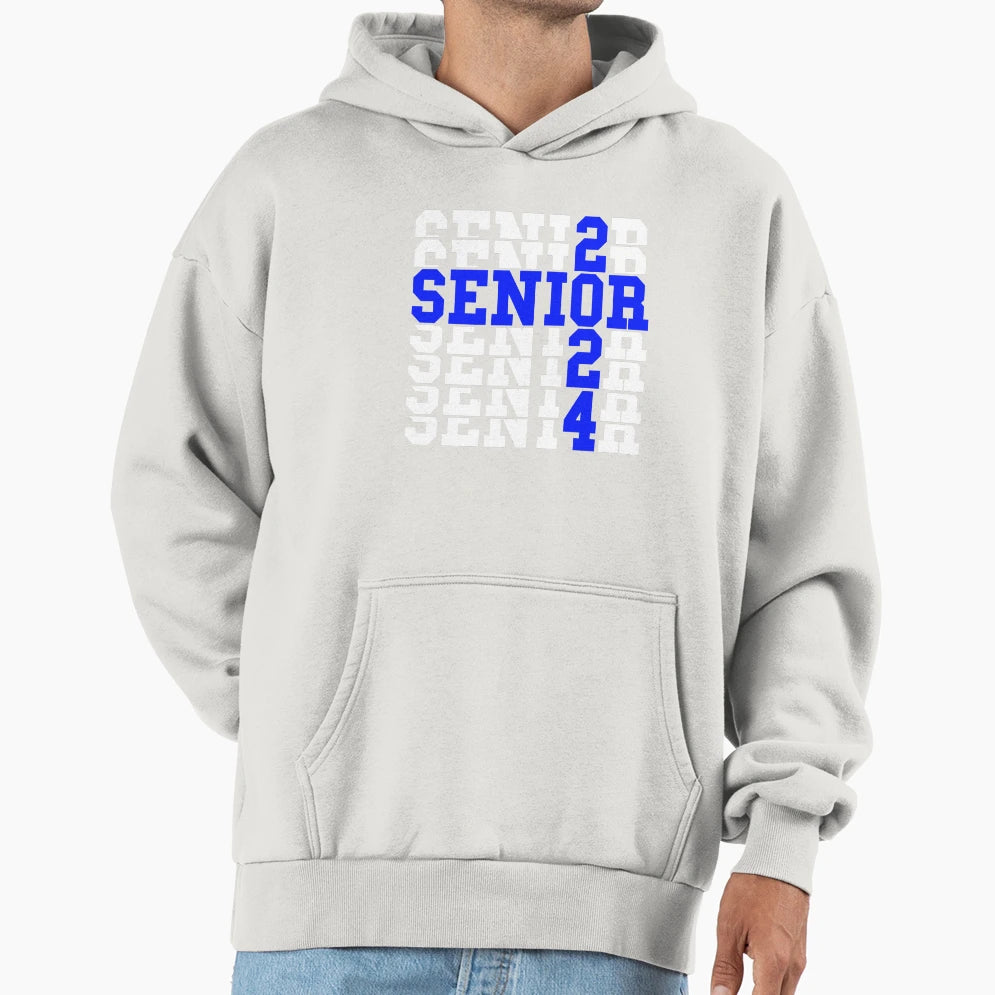 Senior 2024 Graduation Class 2024 Hoodie - Novelty Apparel Men Women - T-Shirt, Sweatshirt, Hoodie