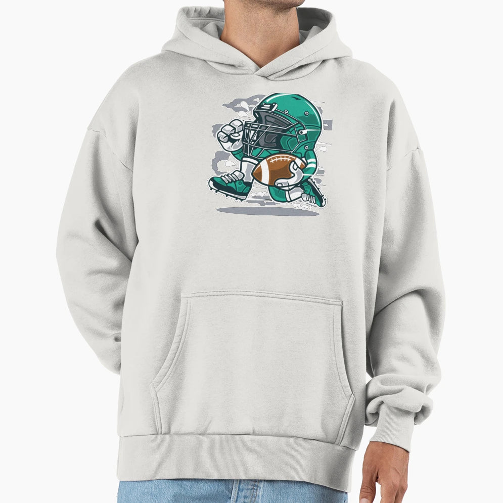 Art Football Sport Right Hoodie - Novelty Apparel for Adults - T-Shirt, Sweatshirt, Hoodie