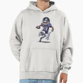 Child Playing American Football Hoodie - Novelty Apparel Unisex - T-Shirt, Sweatshirt, Hoodie
