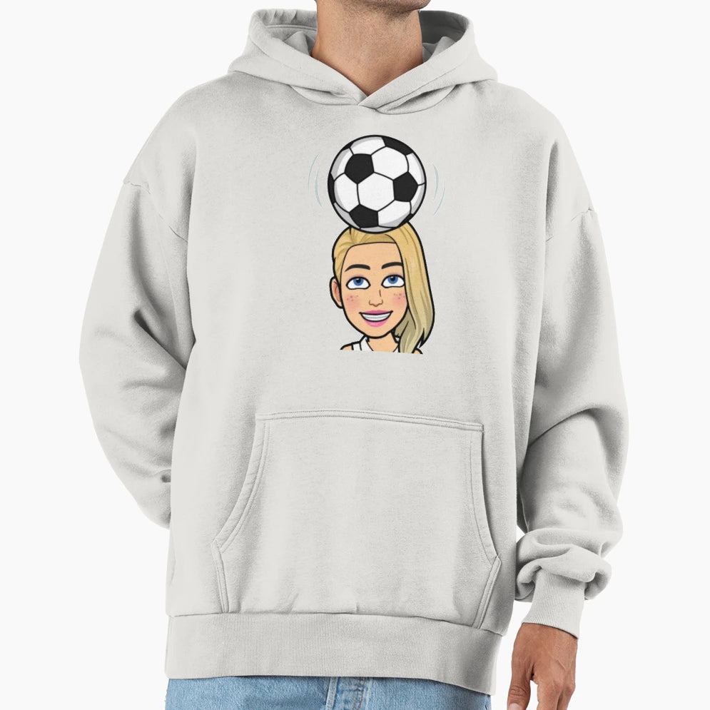 Soccer Player Hoodie - Unique Graphic Unisex - T-Shirt, Sweatshirt, Hoodie