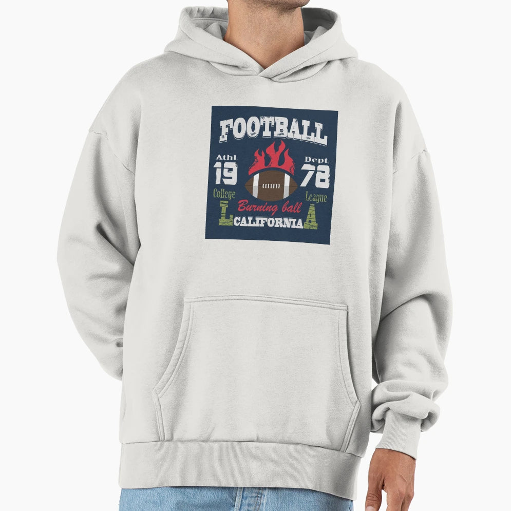 Football California Hoodie - Graphic Print Unisex - T-Shirt, Sweatshirt, Hoodie