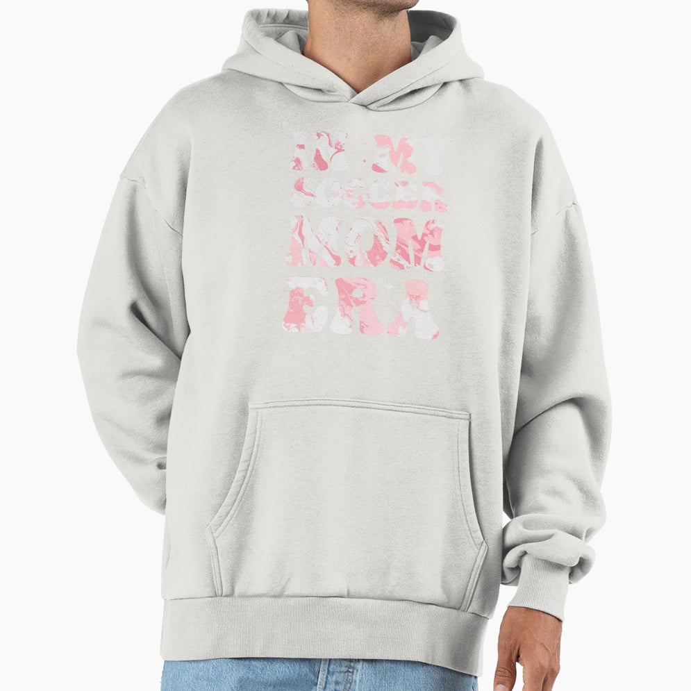 My Soccer Mom Era Colorful Soccer Mama Hoodie - Custom Art Print for Adults - T-Shirt, Sweatshirt, Hoodie