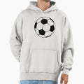 Soccer Ball Hoodie - Trendy Graphic Unisex - T-Shirt, Sweatshirt, Hoodie