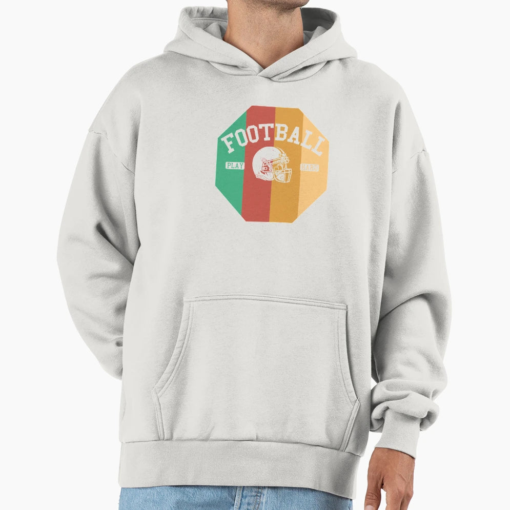 Football Hoodie - Casual Everyday Wear Unisex - T-Shirt, Sweatshirt, Hoodie