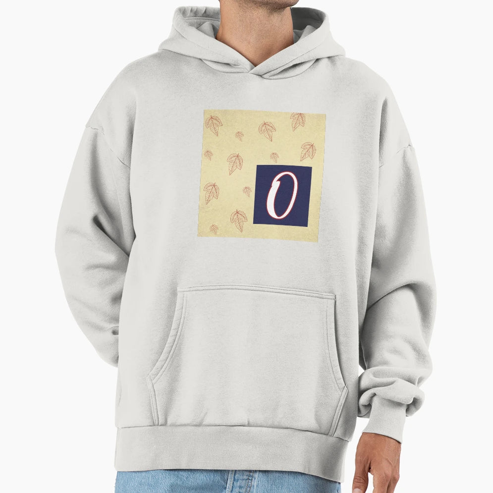 Letter O Autumn Season Hoodie - Unique Graphic Unisex - T-Shirt, Sweatshirt, Hoodie
