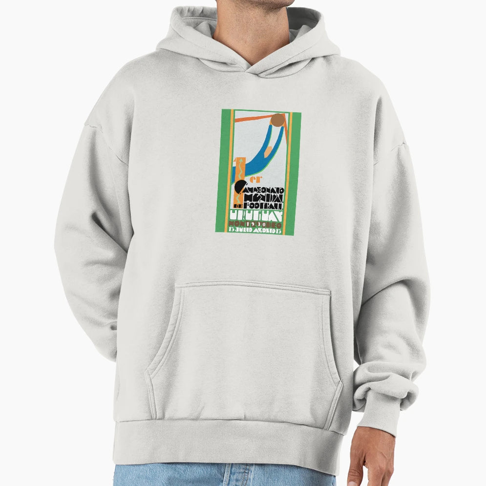 Football World Cup 1930 Hoodie - Aesthetic Graphic for Adults - T-Shirt, Sweatshirt, Hoodie