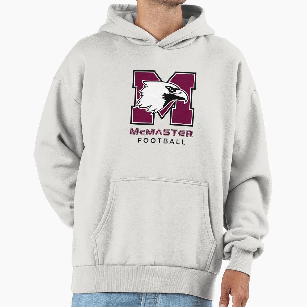 Mcmaster Football Hoodie - Graphic Print Men Women - T-Shirt, Sweatshirt, Hoodie