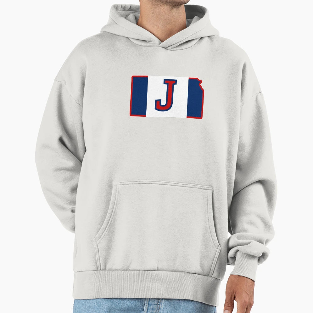 Jhks Kansas Hoodie - Minimalist Print Men Women - T-Shirt, Sweatshirt, Hoodie