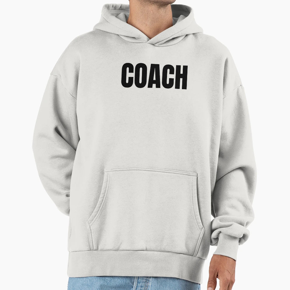 Coach Training Sports Coaching Hoodie - Trendy Graphic Men Women - T-Shirt, Sweatshirt, Hoodie