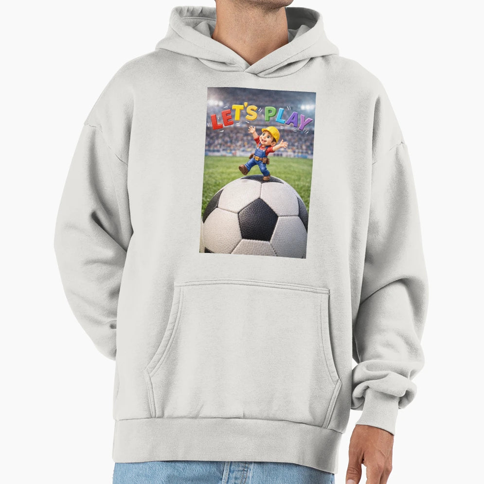 Lets Play Hoodie - Custom Art Print Men Women - T-Shirt, Sweatshirt, Hoodie