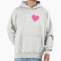 I Love My Girlfriend Hoodie - Minimalist Print for Adults - T-Shirt, Sweatshirt, Hoodie