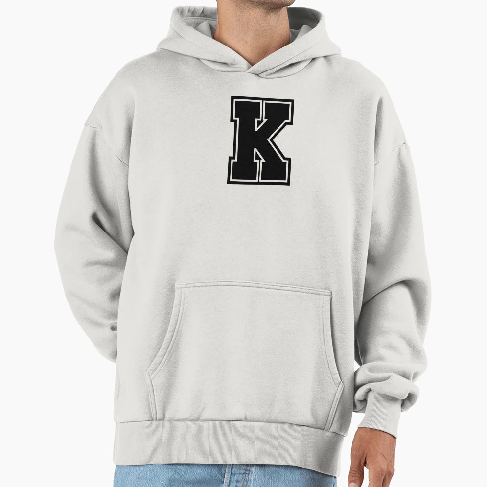 Letter K Hoodie - Novelty Apparel Unisex - T-Shirt, Sweatshirt, Hoodie