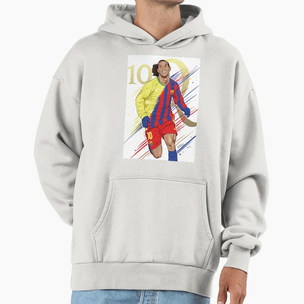 Ronaldinho Gaucho Hoodie - Fun Novelty Design for Adults - T-Shirt, Sweatshirt, Hoodie