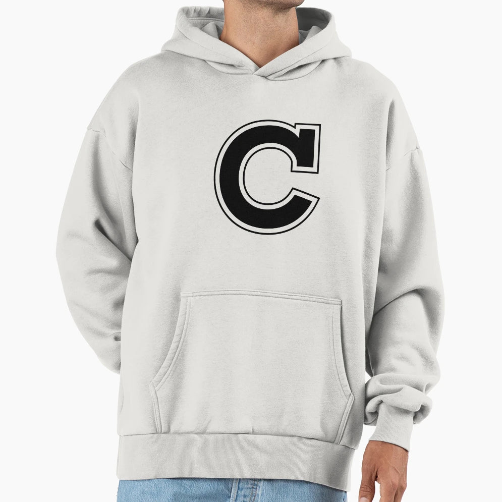 Letter C Hoodie - Graphic Print Men Women - T-Shirt, Sweatshirt, Hoodie