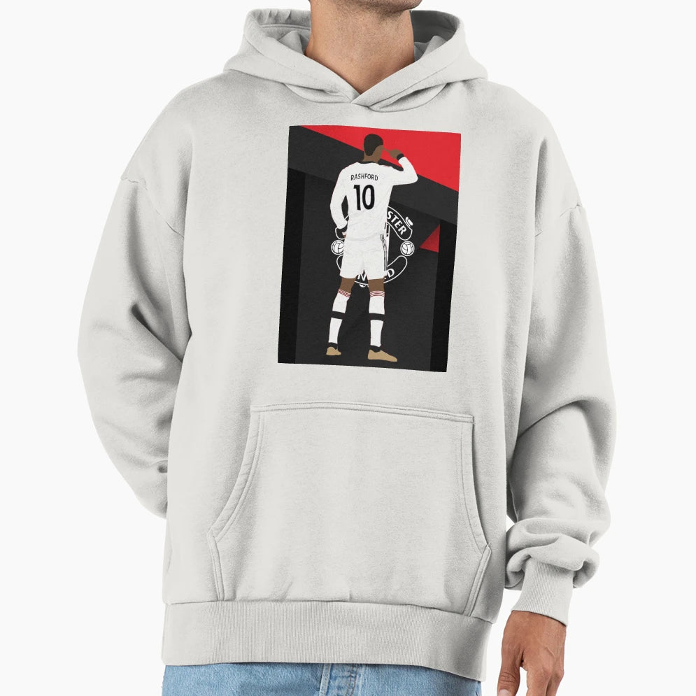 Marcus Rashford Hoodie - Fun Novelty Design for Adults - T-Shirt, Sweatshirt, Hoodie