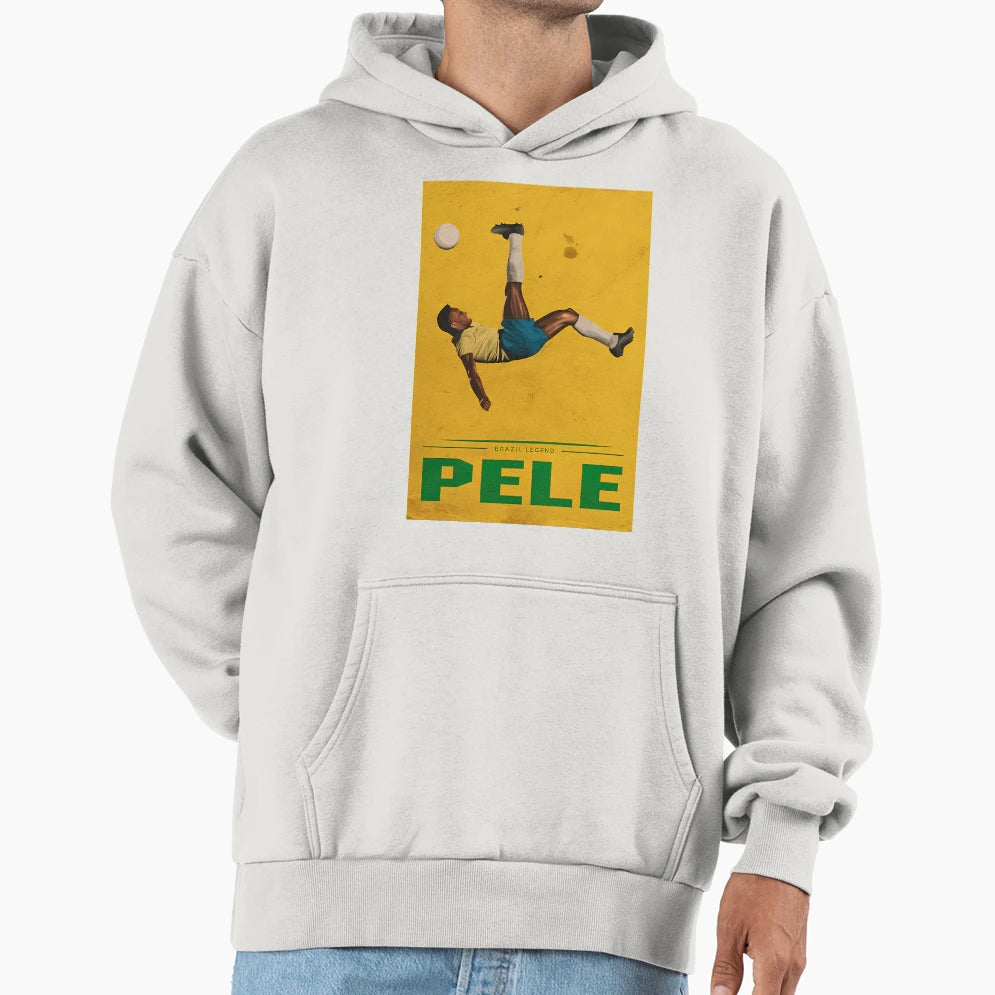 Pele Art Hoodie - Fun Novelty Design Men Women - T-Shirt, Sweatshirt, Hoodie