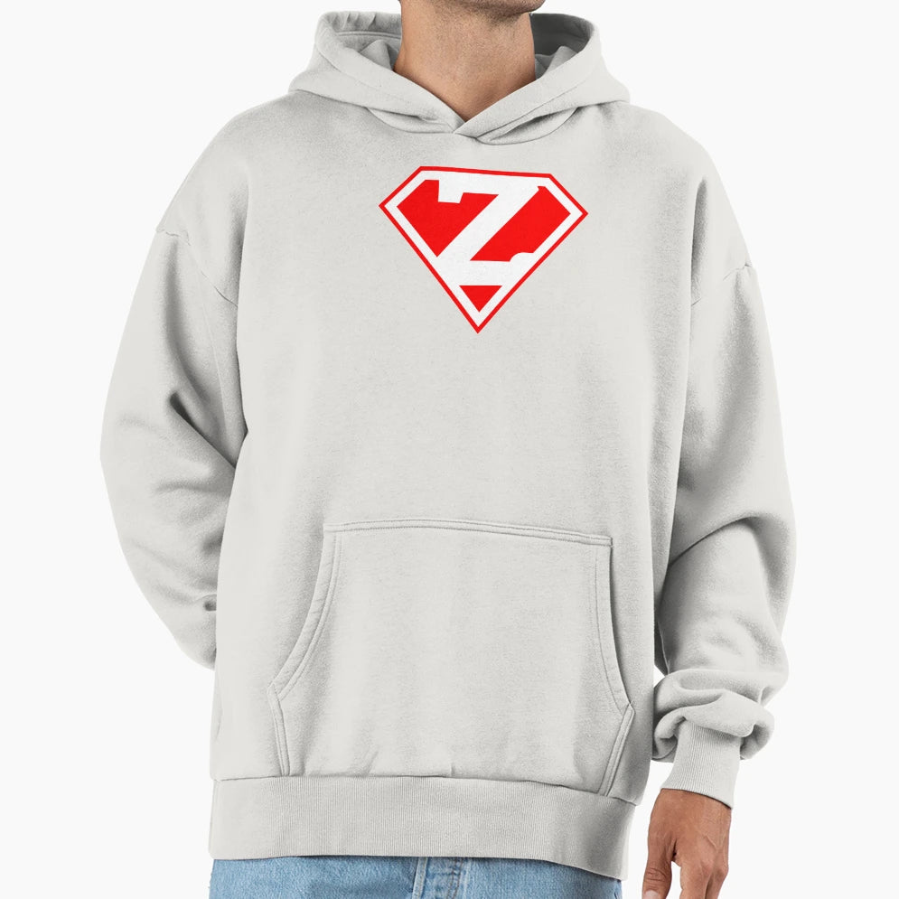 Letter Z Vol 5 Z Super Letter Hoodie - Unique Graphic Unisex - T-Shirt, Sweatshirt, Hoodie
