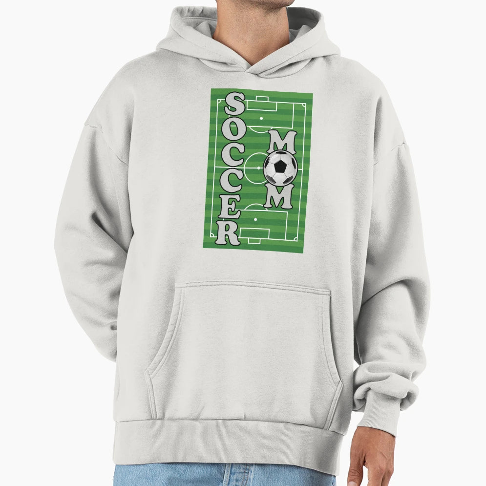 Soccer Mom Vertical Sports Hoodie - Custom Art Print Unisex - T-Shirt, Sweatshirt, Hoodie