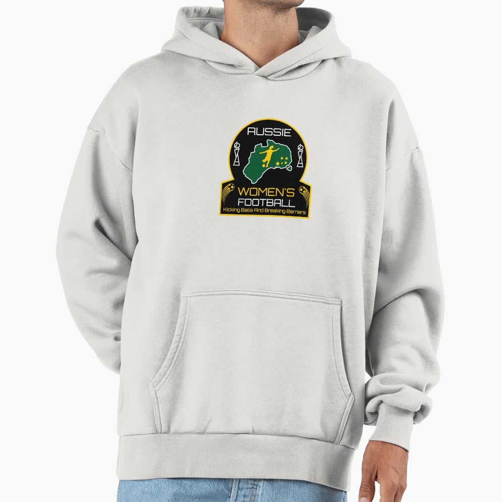 Australian Womens Football Soccer Hoodie - Casual Everyday Wear Men Women - T-Shirt, Sweatshirt, Hoodie
