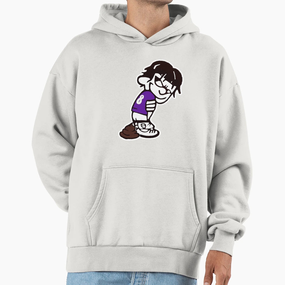 Lamar Poopin Hoodie - Unique Graphic for Adults - T-Shirt, Sweatshirt, Hoodie