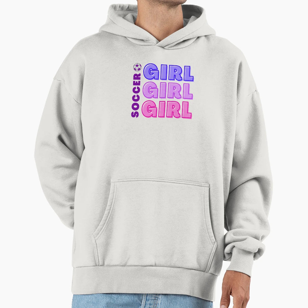 Soccer Hoodie - Minimalist Print for Adults - T-Shirt, Sweatshirt, Hoodie