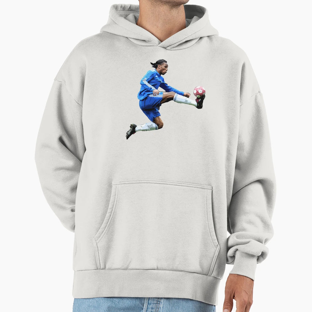 Didier Drogba Hoodie - Aesthetic Graphic Men Women - T-Shirt, Sweatshirt, Hoodie
