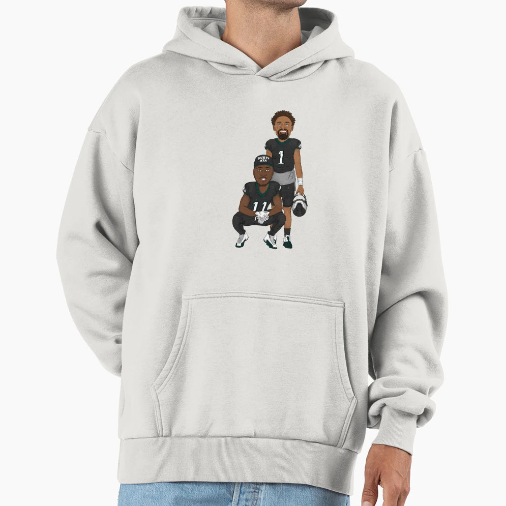 Hurts Szn Aj Brown JH Hoodie - Casual Everyday Wear Unisex - T-Shirt, Sweatshirt, Hoodie