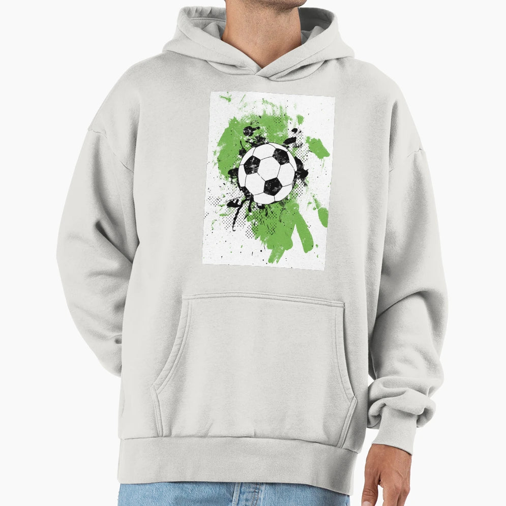 Painting World Soccer Hoodie - Unique Graphic Unisex - T-Shirt, Sweatshirt, Hoodie