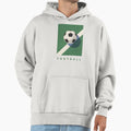 Balls Football Summer Games Hoodie - Minimalist Print for Adults - T-Shirt, Sweatshirt, Hoodie