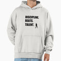 Discipline Beats Talent Football Soccer T-Shirt - Custom Art Print Unisex - T-Shirt, Sweatshirt, Hoodie